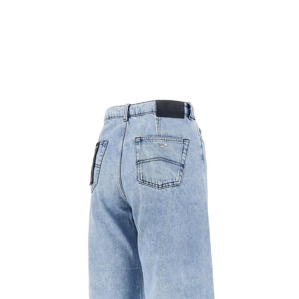 j33 frayed denim pants