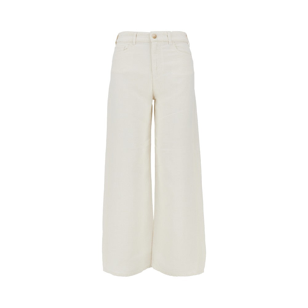 EMPORIO ARMANI 26 j33 wide cropped leg jeans