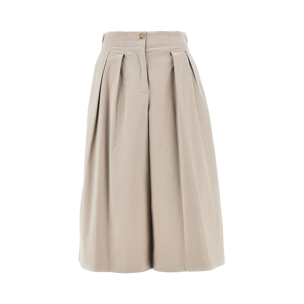 EMPORIO ARMANI 40 stretch cotton cropped pants