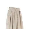 stretch cotton cropped pants
