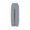 linen-blend gauze pants