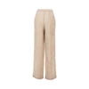 textured lurex taffetà pants