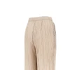 textured lurex taffetà pants
