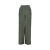 textured lurex taffetà pants