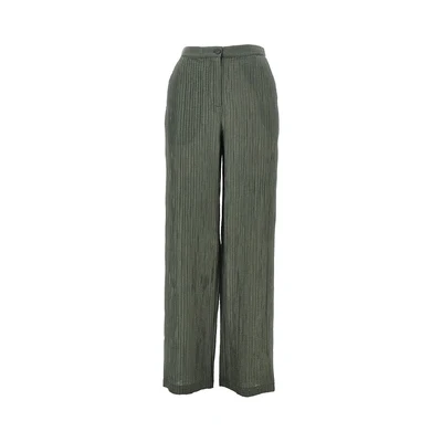 textured lurex taffetà pants