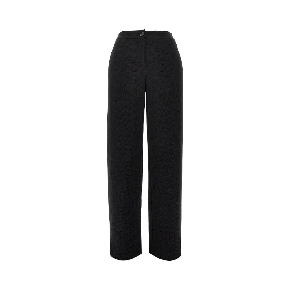 EMPORIO ARMANI 38 chevron jersey pants