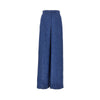 chambray wide leg pants