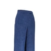 chambray wide leg pants