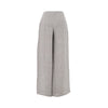 linen-blend gauze pants