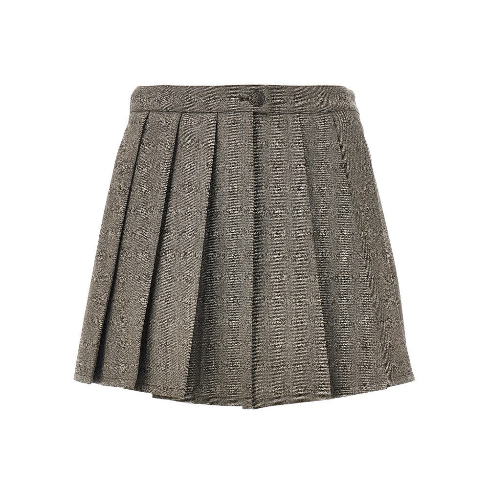 EMPORIO ARMANI 40 wool twill skorts