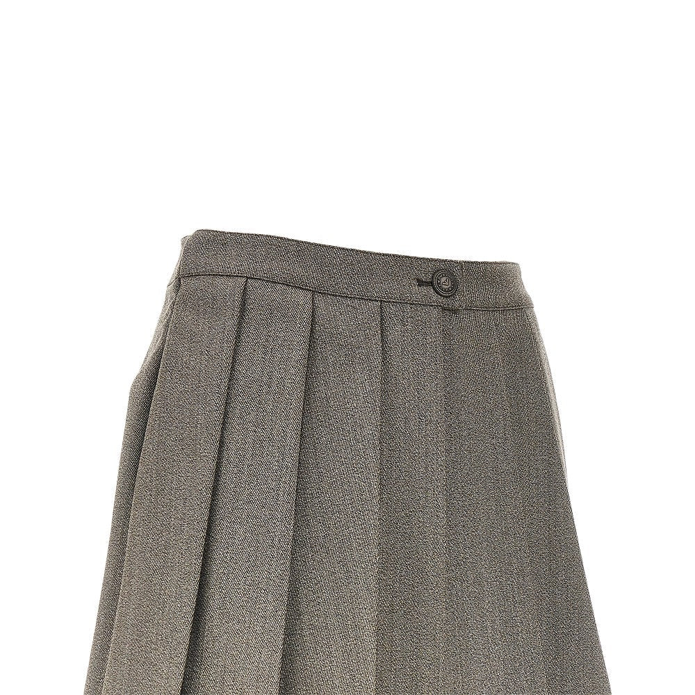EMPORIO ARMANI 40 wool twill skorts
