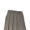 wool twill skorts