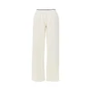 wide-leg jersey pants