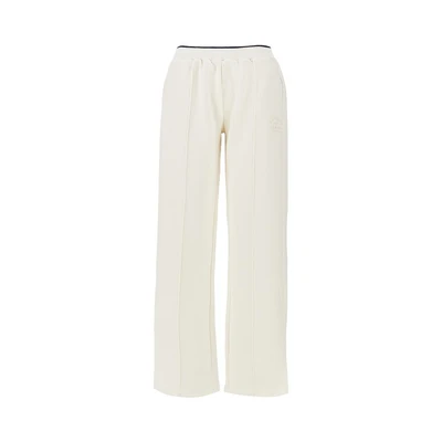 wide-leg jersey pants