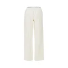 wide-leg jersey pants