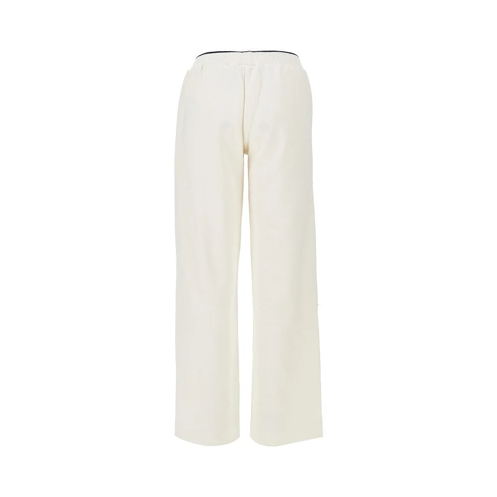 wide-leg jersey pants