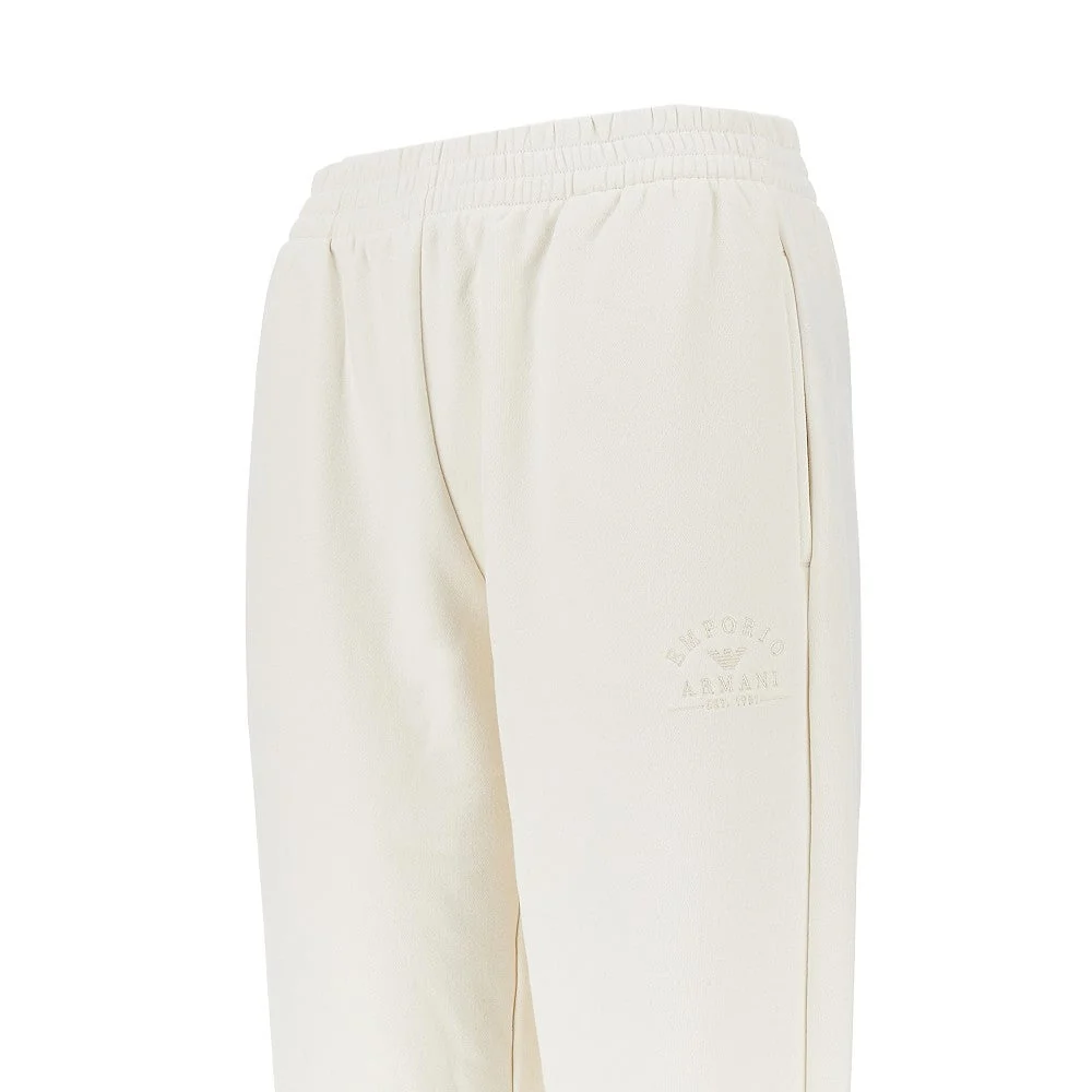 EA BODYWEAR XS logo embroidery sweatpants