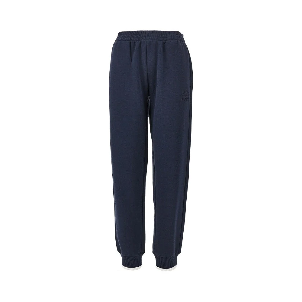 EA BODYWEAR XS logo embroidery sweatpants