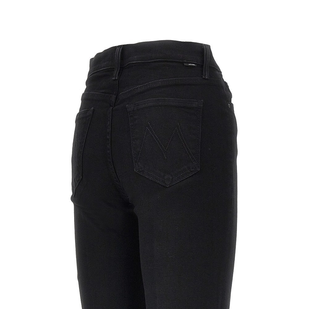 stretch denim pants