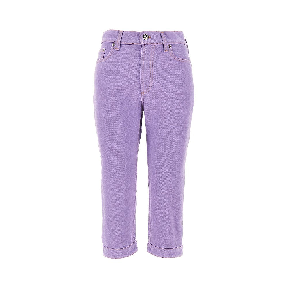 VERSACE 26 capri jeans with medusa logo
