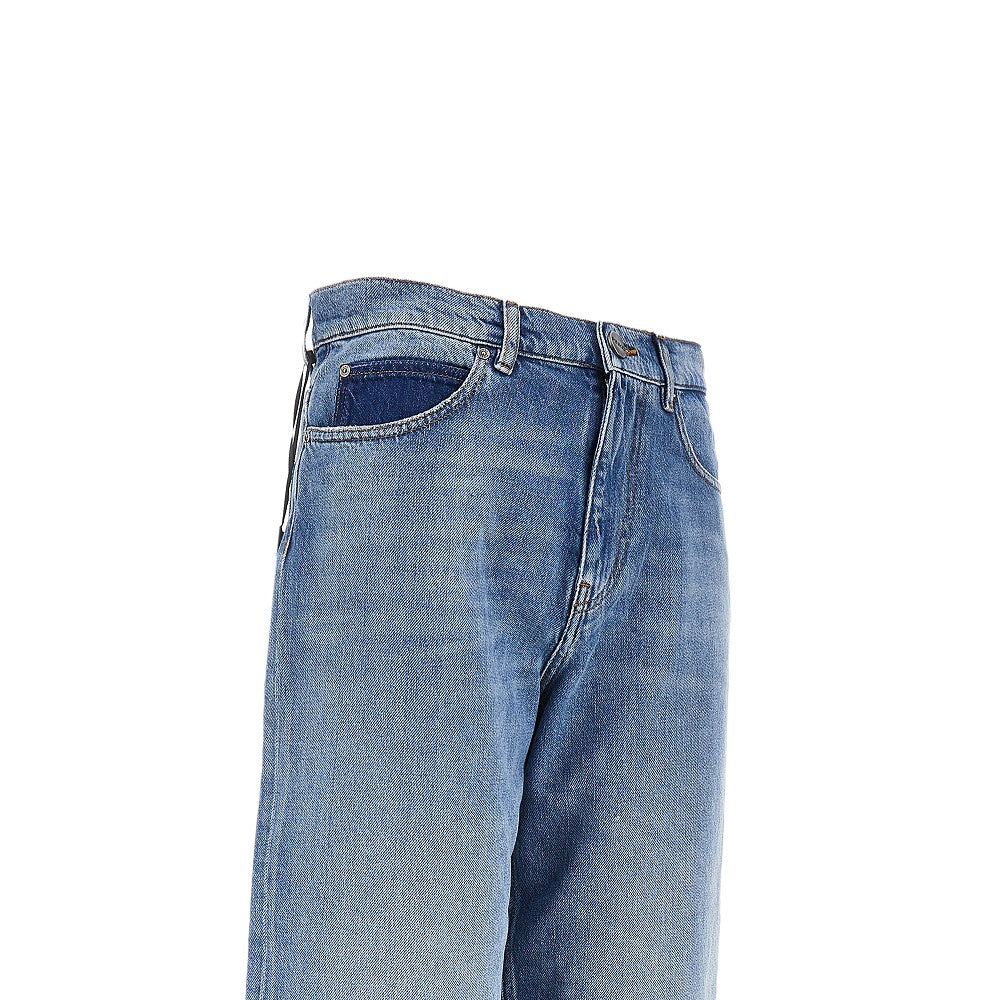 PINKO 25 balloon fit jeans with frayed hem