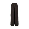 jacquard pants with lace bands