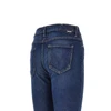 stretch cotton denim slared jeans
