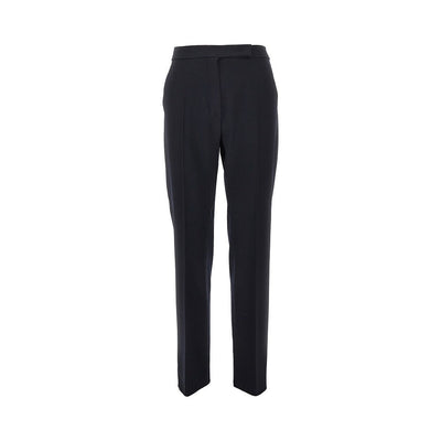 stretch wool tailored pants