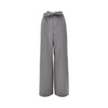 wool parachute pants with belt
