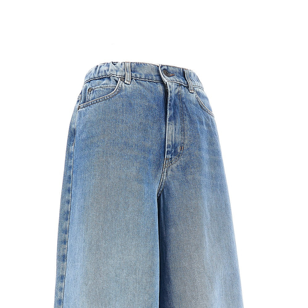 MAX MARA WEEKEND 44 wide leg jeans with elasticated waist
