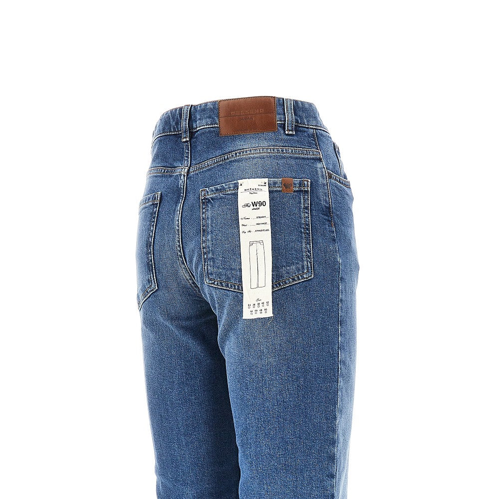 w90 stretch straight leg jeans