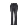 stretch denim cropped jeans