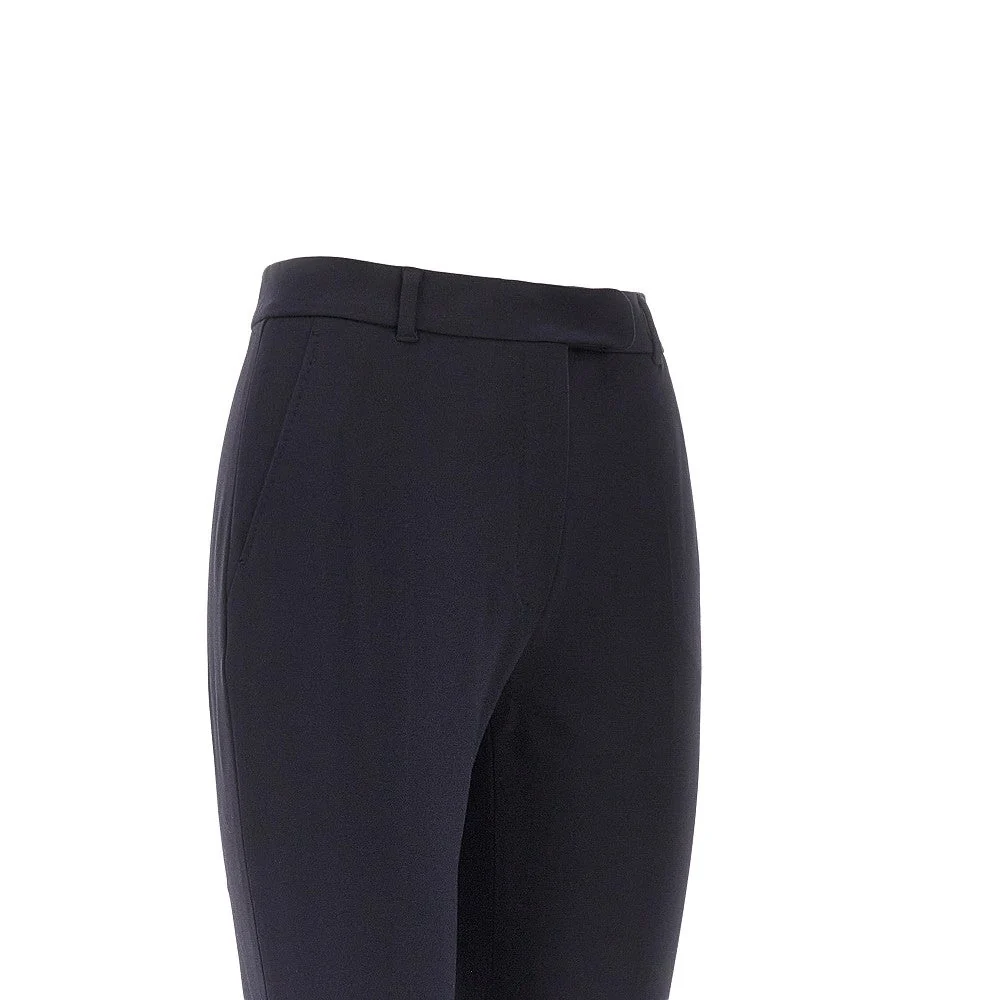 stretch jersey cigarette pants
