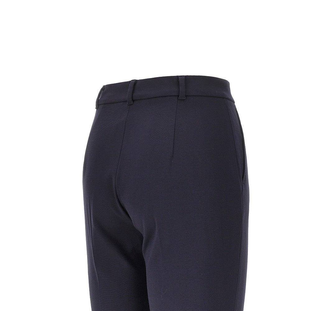 stretch jersey cigarette pants
