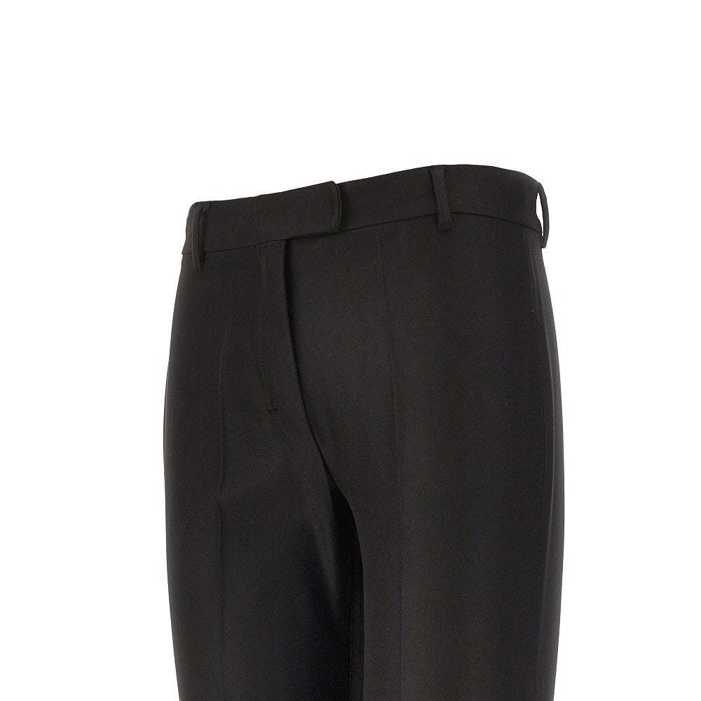 MAX MARA S 44 cotton and viscosa cropped pants