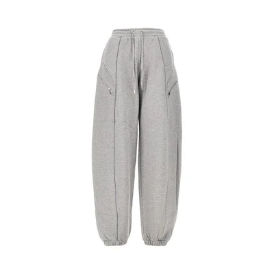 mélange cotton jogging pants