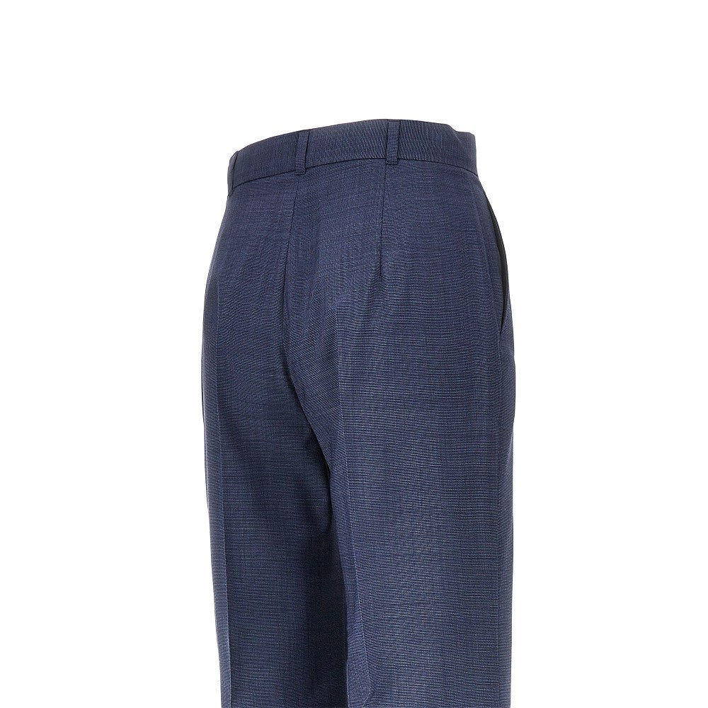 virgin wool tailored pants