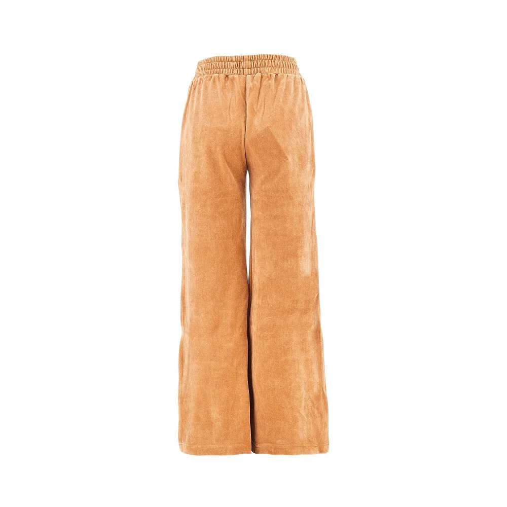 velvet sporty pants