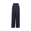 tailored pants with press-studs