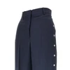 tailored pants with press-studs