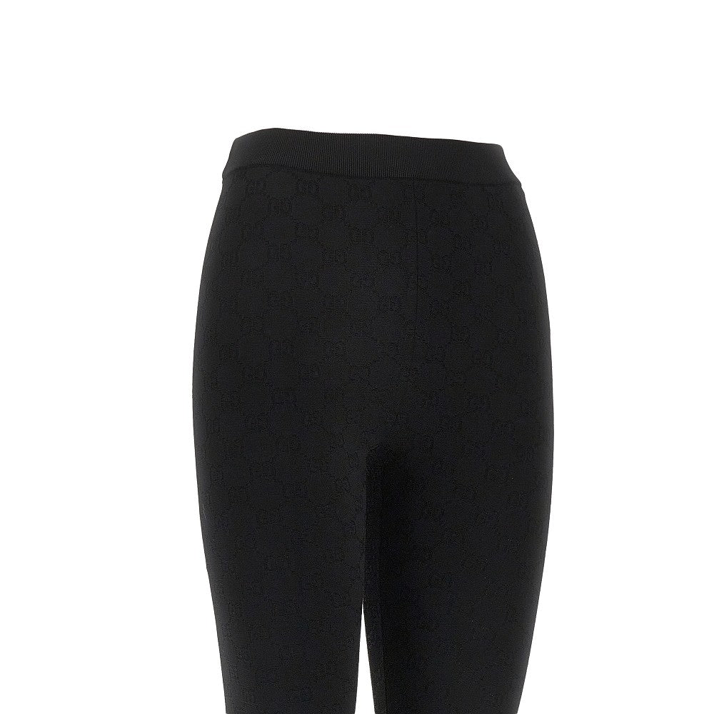 GUCCI M gg jacquard jersey leggings
