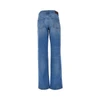 délavé cotton denim jeans