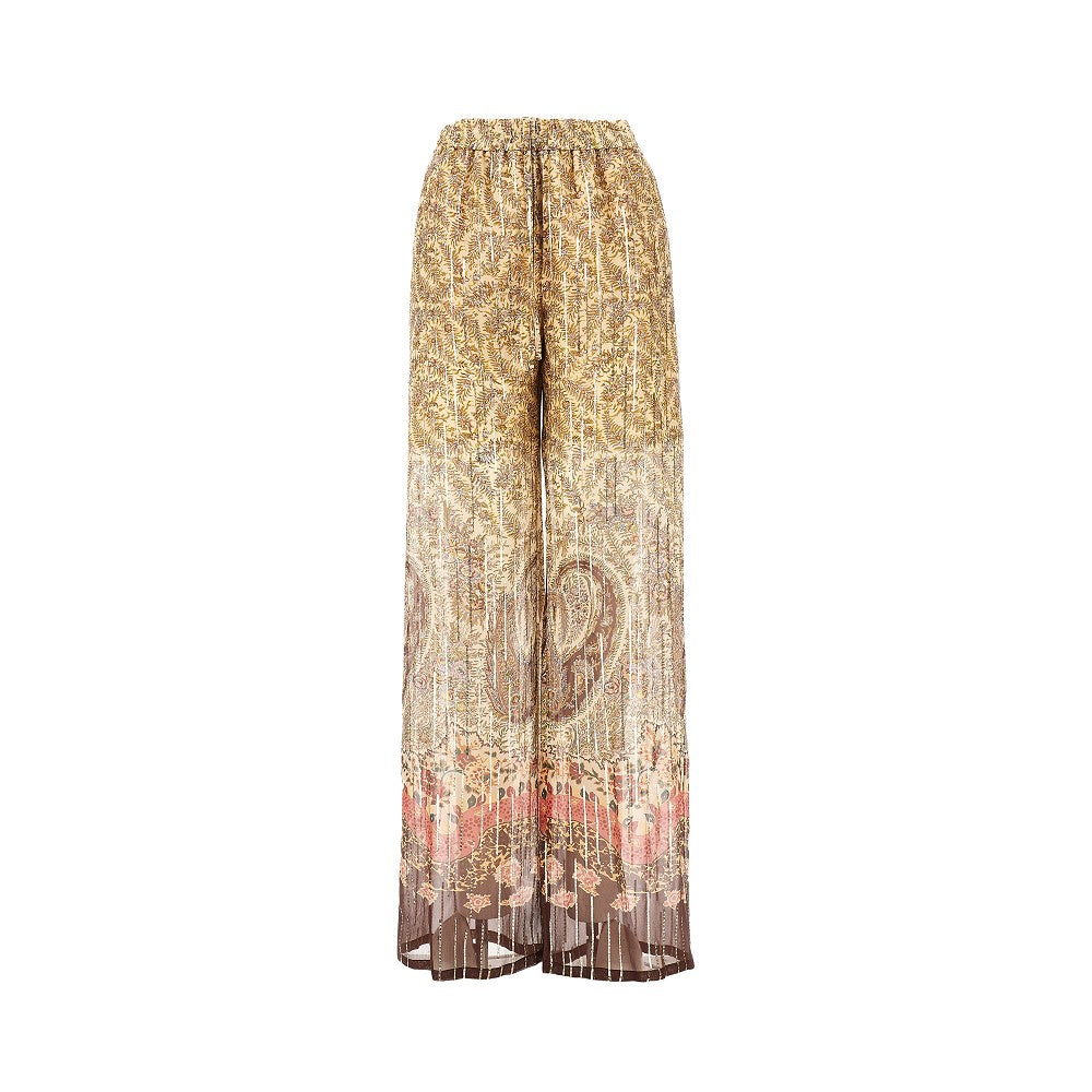 VALENTINO 40 voyage imaginaire paisley print pekin pants