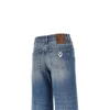 vgold details flared jeans
