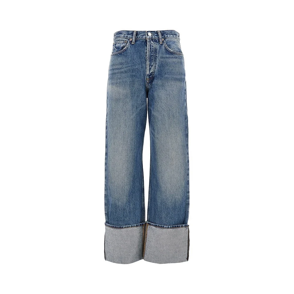 AGOLDE 24 cotton denim liberty jeans