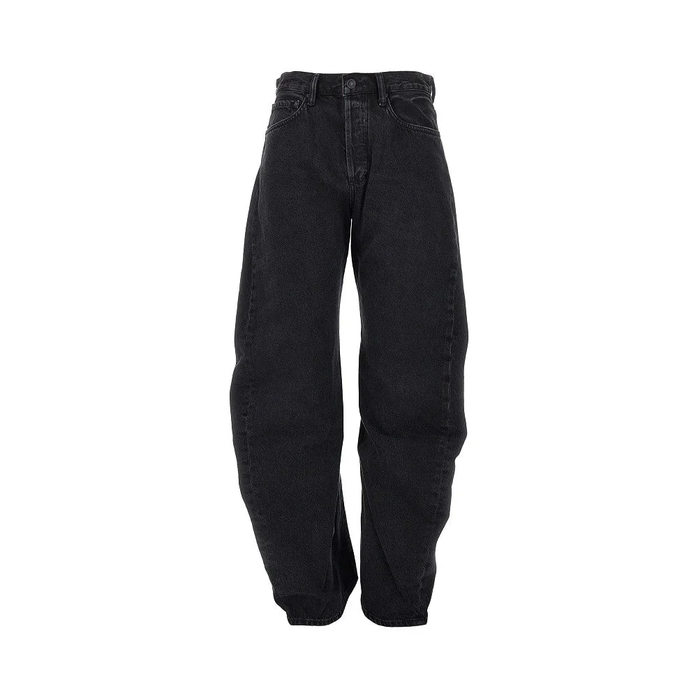 AGOLDE 24 cotton denim spiral jeans