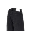 cotton denim spiral jeans