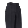 linen-blend straight leg pants