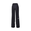 linen-blend straight leg pants