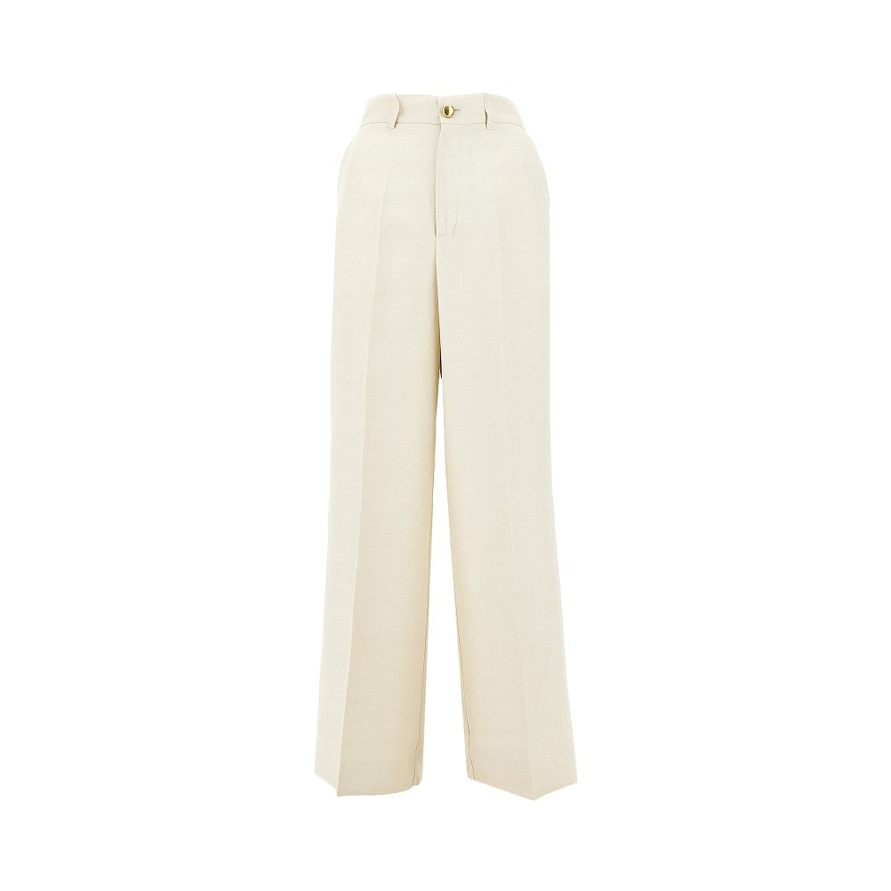 raisa linen-blend pants